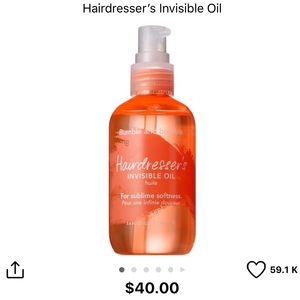 Bumble and Bumble Hairdresser’s Invisible Oil